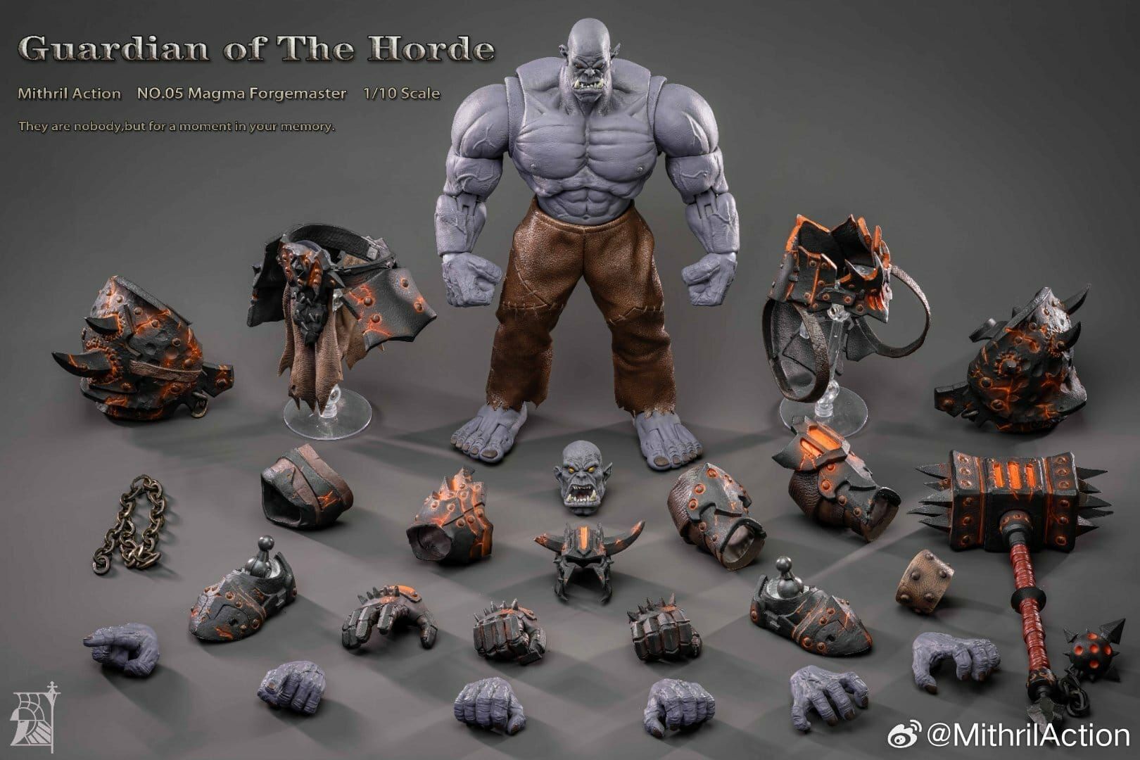  Mô hình Guardian of the Horde 05 Mithril action studio 