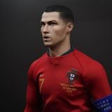  Mô hình Cristiano Ronaldo Portugal tỷ lệ 1/6. 