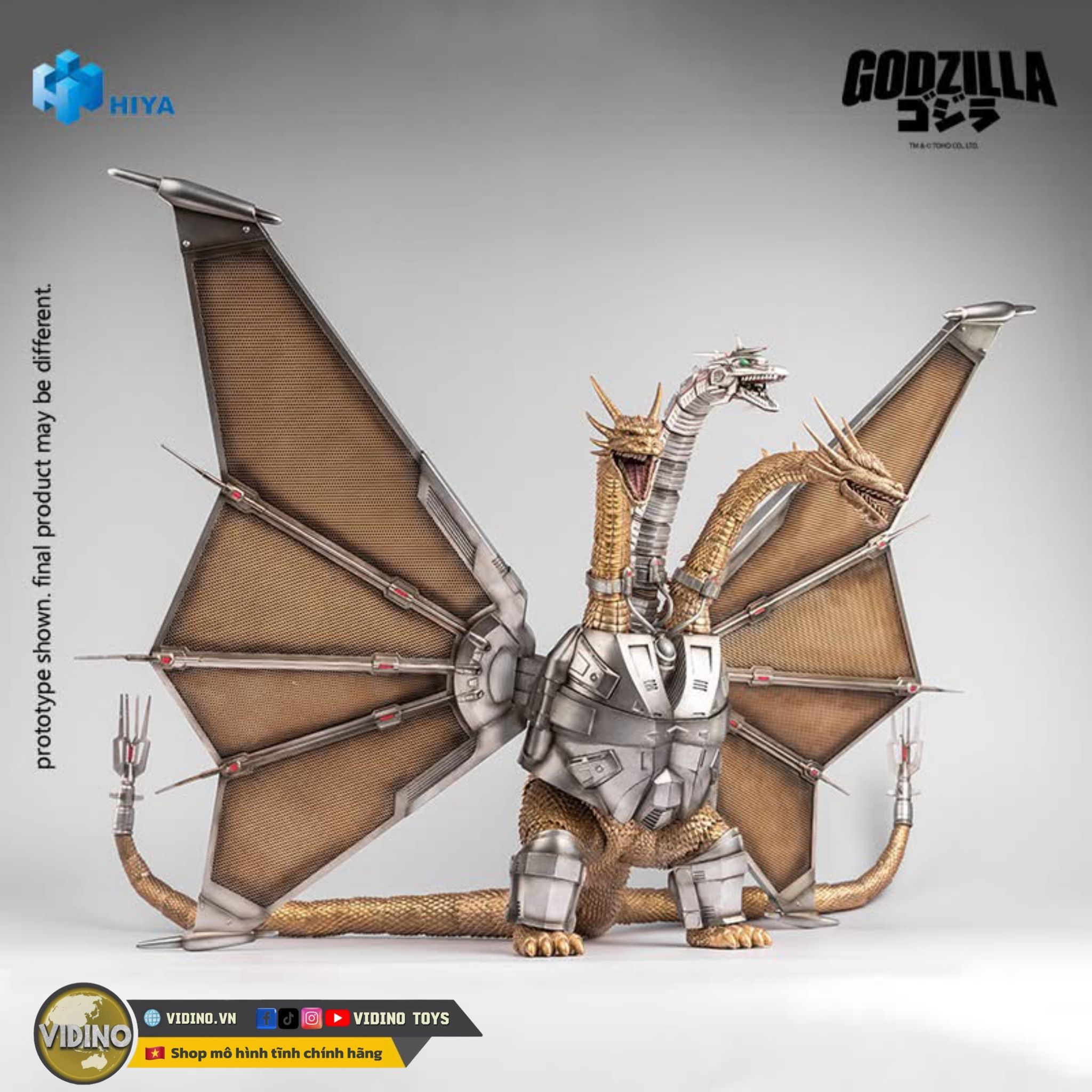  Mô hình Mecha Ghidorah 1991 Hiya Toys. 