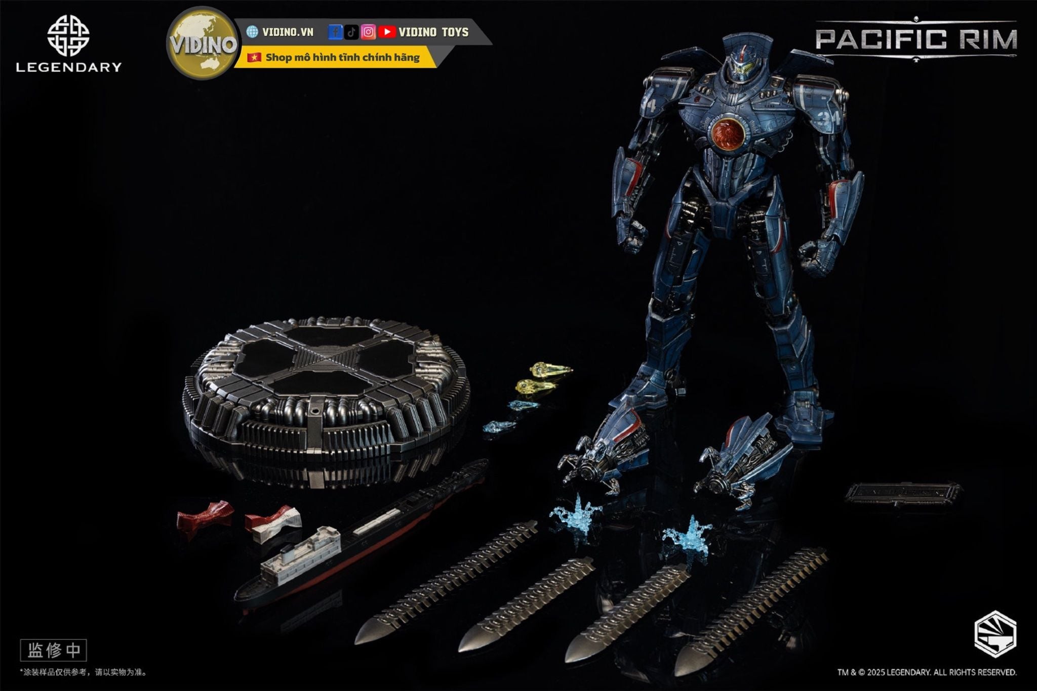  Mô hình Gipsy danger  heavy mecha infinity studio. 