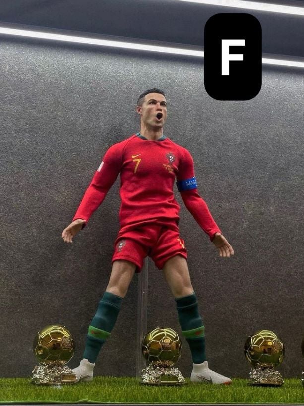  Mô hình Cristiano Ronaldo Portugal tỷ lệ 1/6. 