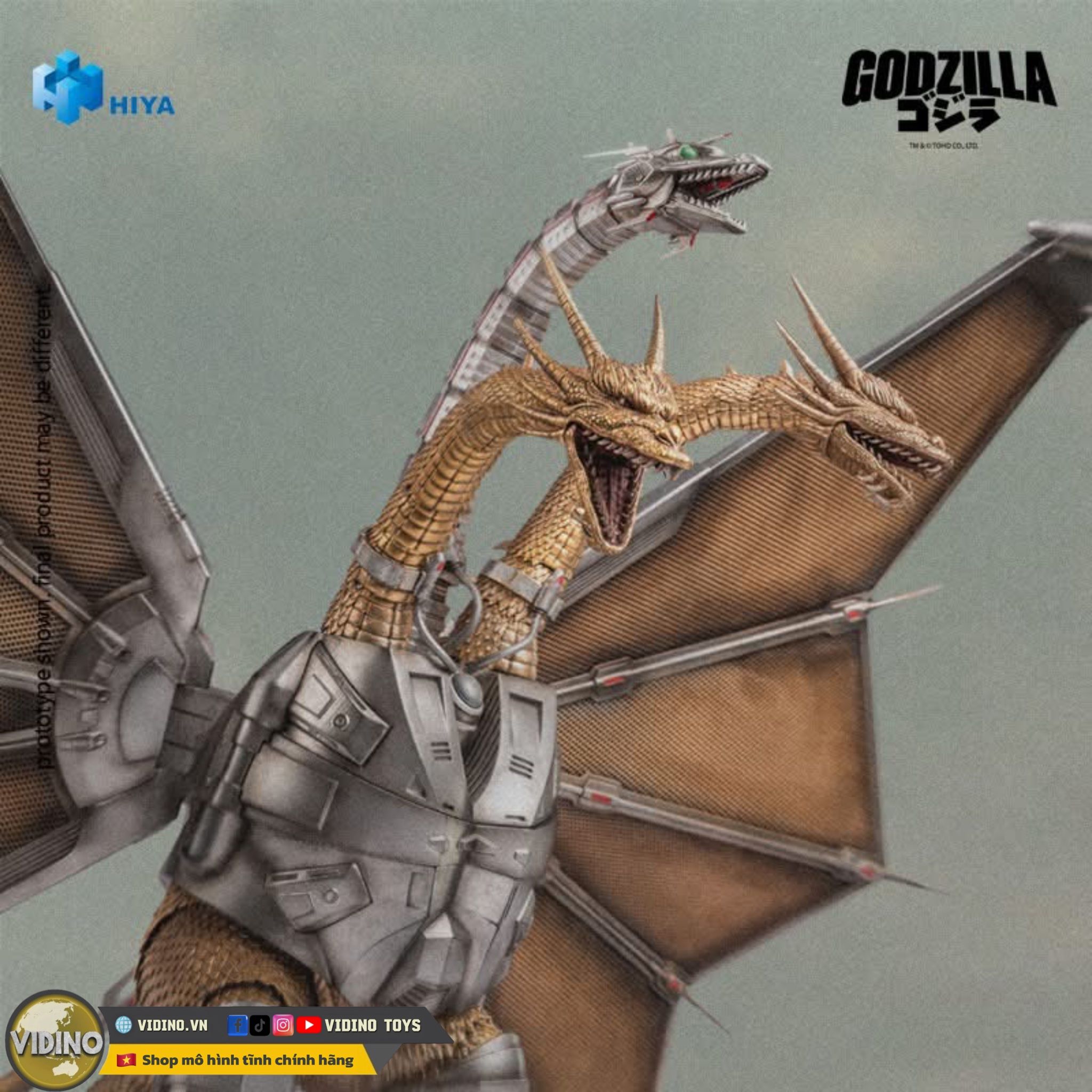  Mô hình Mecha Ghidorah 1991 Hiya Toys. 