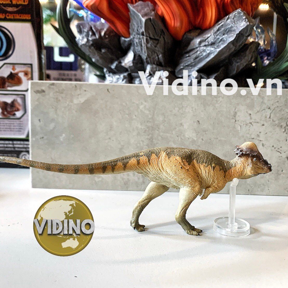  Mô hình Pachycephalosaurus PNSO studio chính hãng tỷ lệ 1:35 