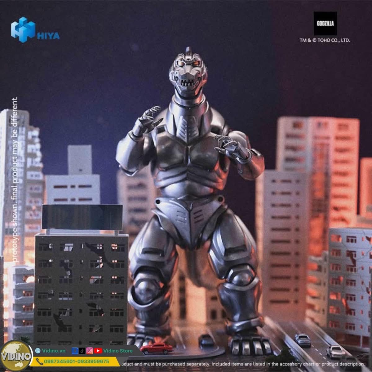  Mô hình MechaGodzilla 1993 Hiya toys 