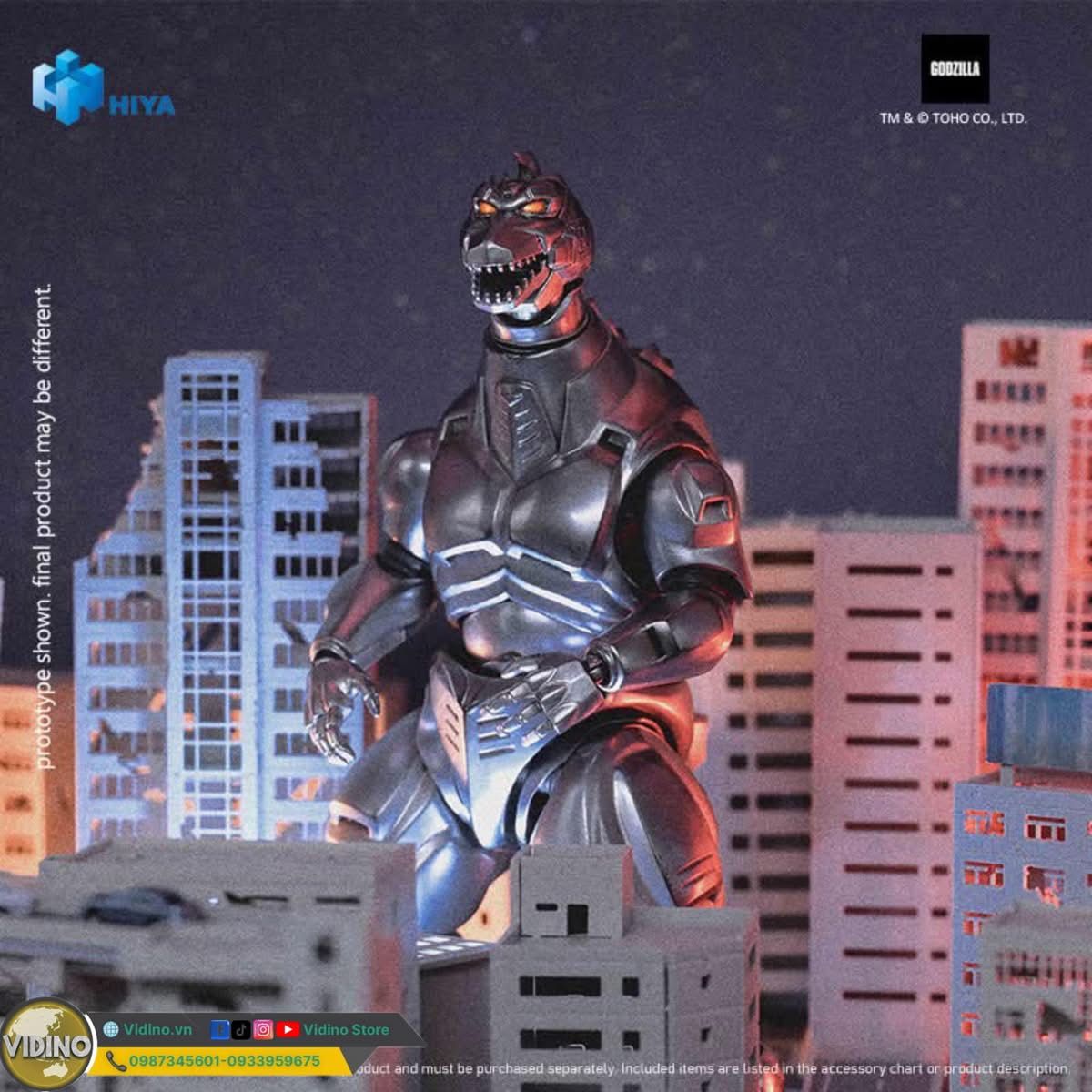  Mô hình MechaGodzilla 1993 Hiya toys 