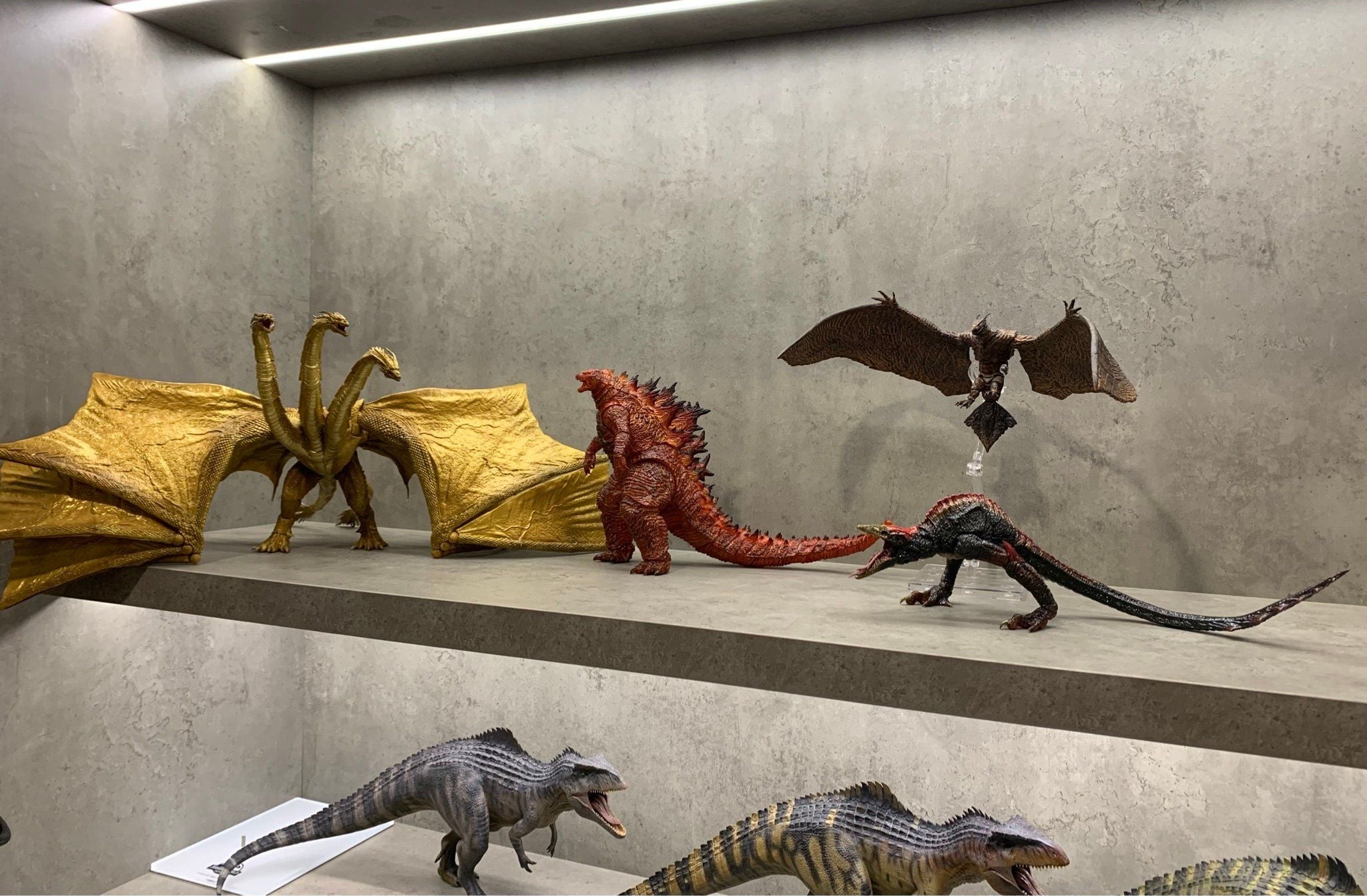  Mô hình Godzilla king of the monster bản burning godzilla battle ver 2019 hiya toys. 