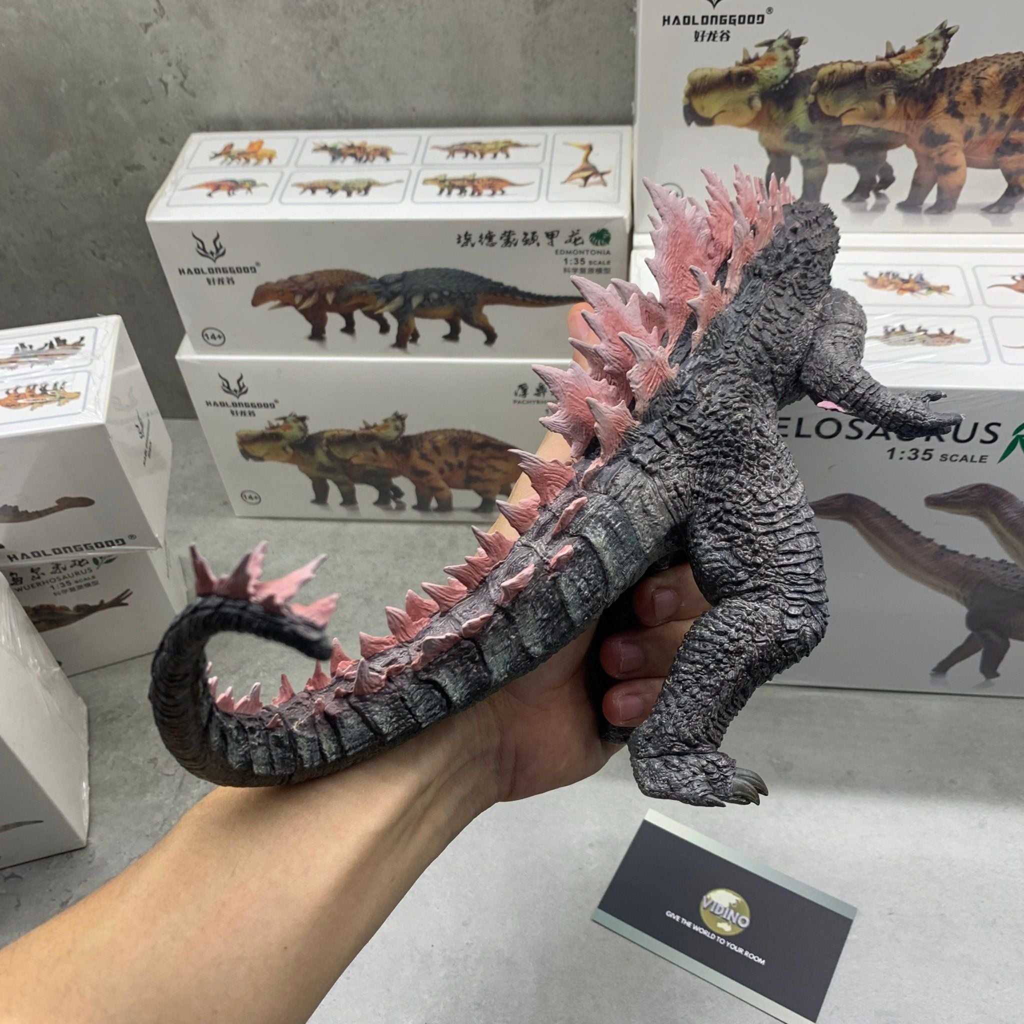  Mô hình Godzilla Pink evolved New Empire hiyatoys ( GxK) 