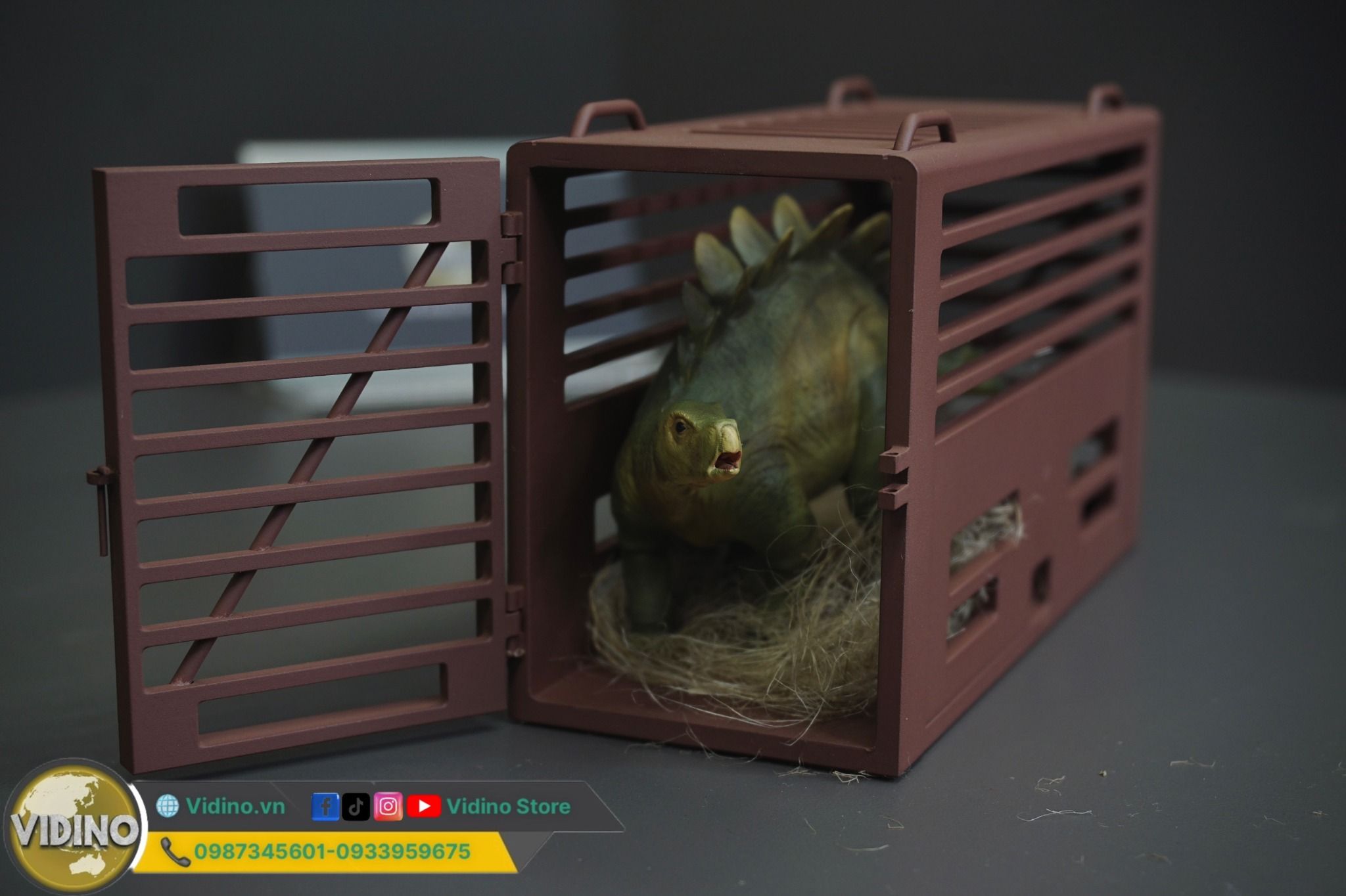  Mô hình loài Stegosaurus baby trong phim jurassic park The lost world hãng Dino dream studio. 