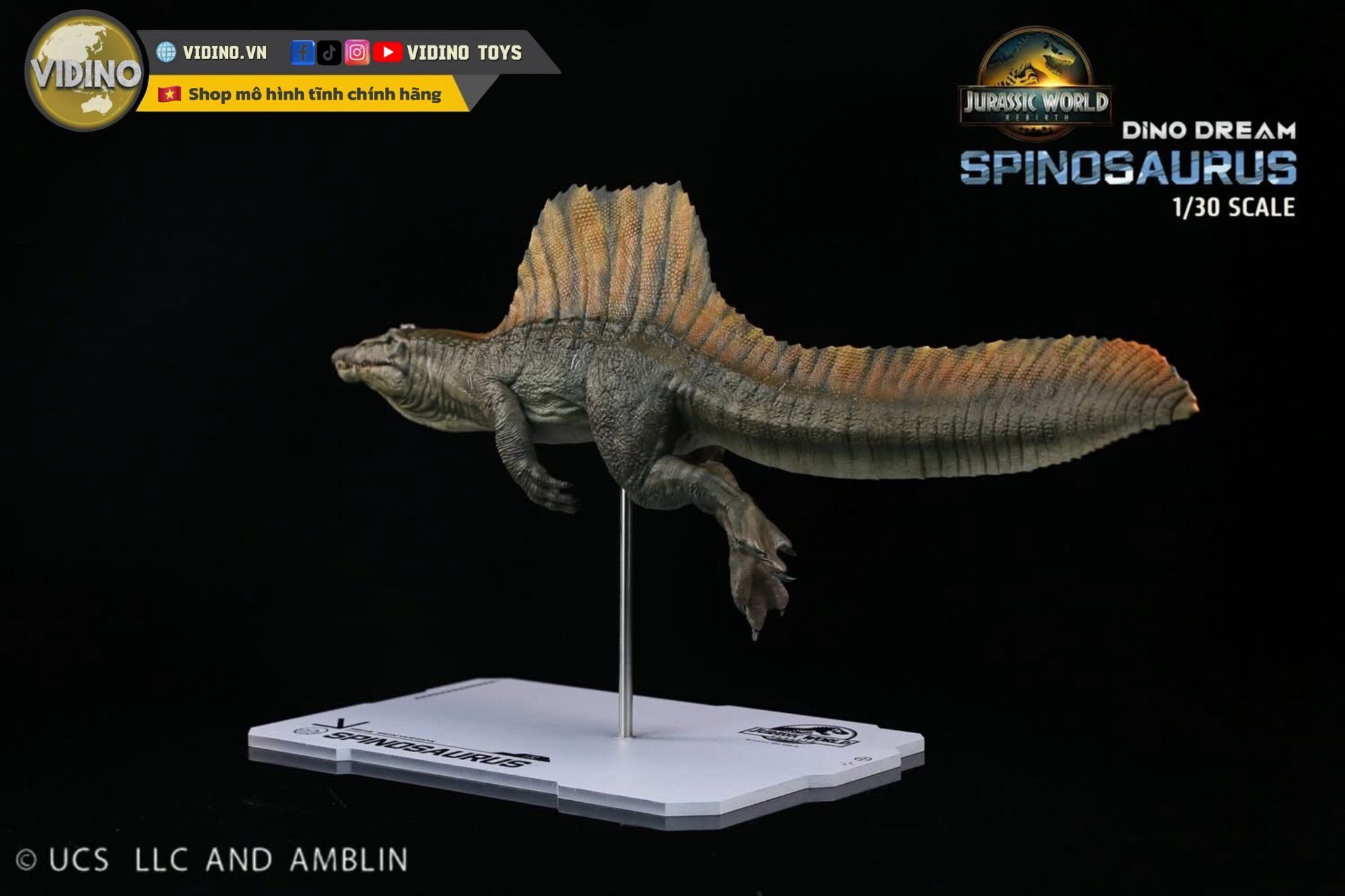  Mô hình Khủng long Spinosaurus Dino dream studio. 