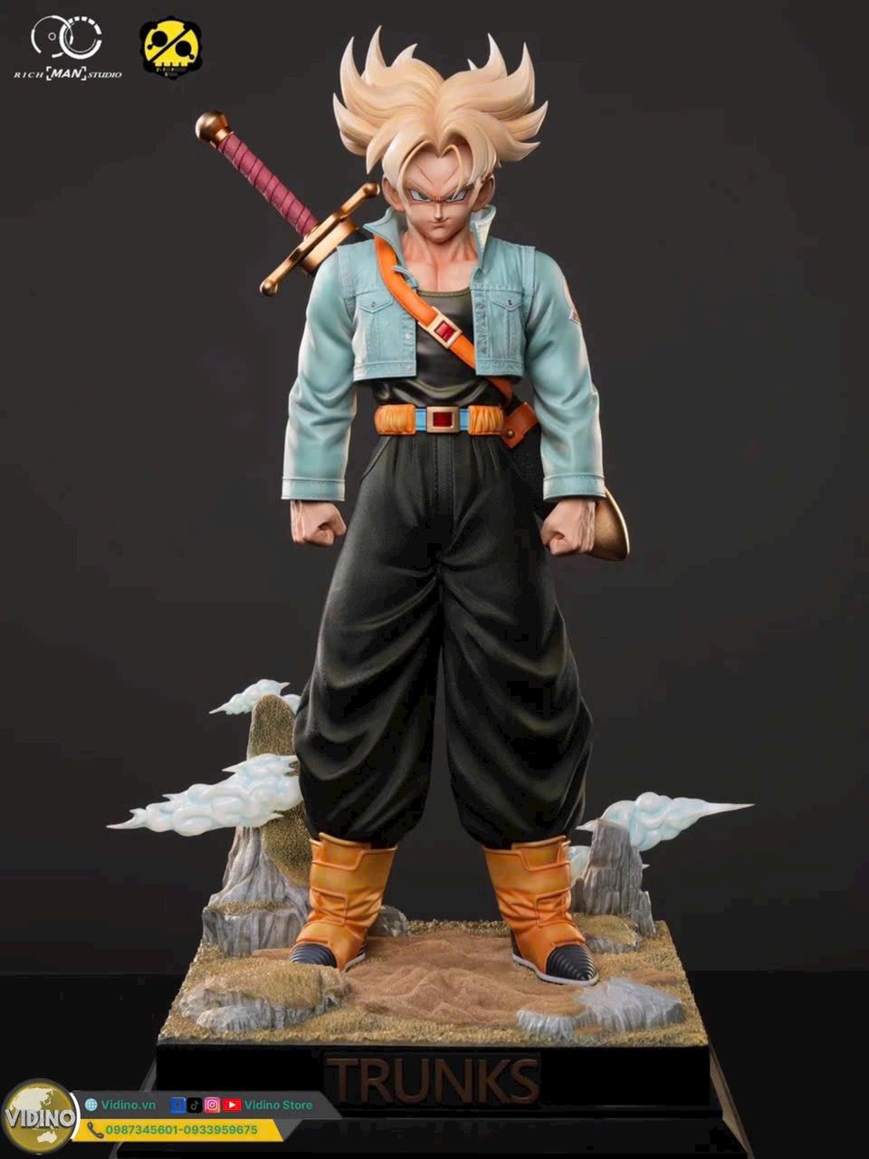  Mô hình Trunks dragonball 2% x Richman studio. 