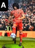  Mô hình cầu thủ bóng đá Gullit tỷ lệ 1/6. 