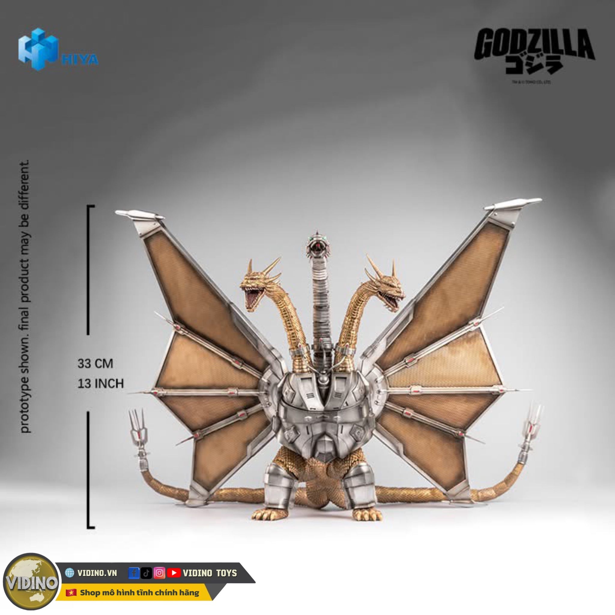  Mô hình Mecha Ghidorah 1991 Hiya Toys. 