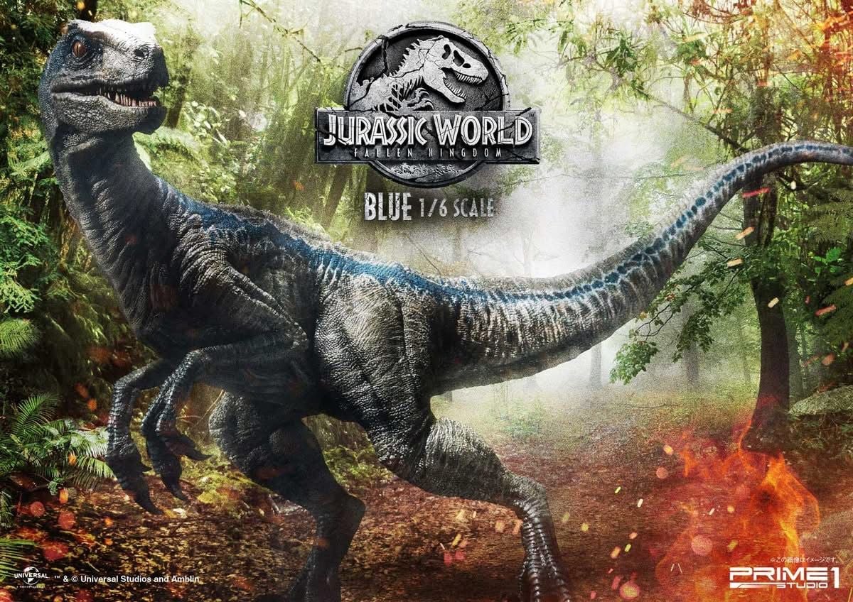  Mô hình khủng long Velociraptor Blue Prime 1 Studio tỷ lệ 1:6 