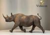  Mô hình động vật tê giác đen hãng Dafei tỷ lệ 1/15. 
