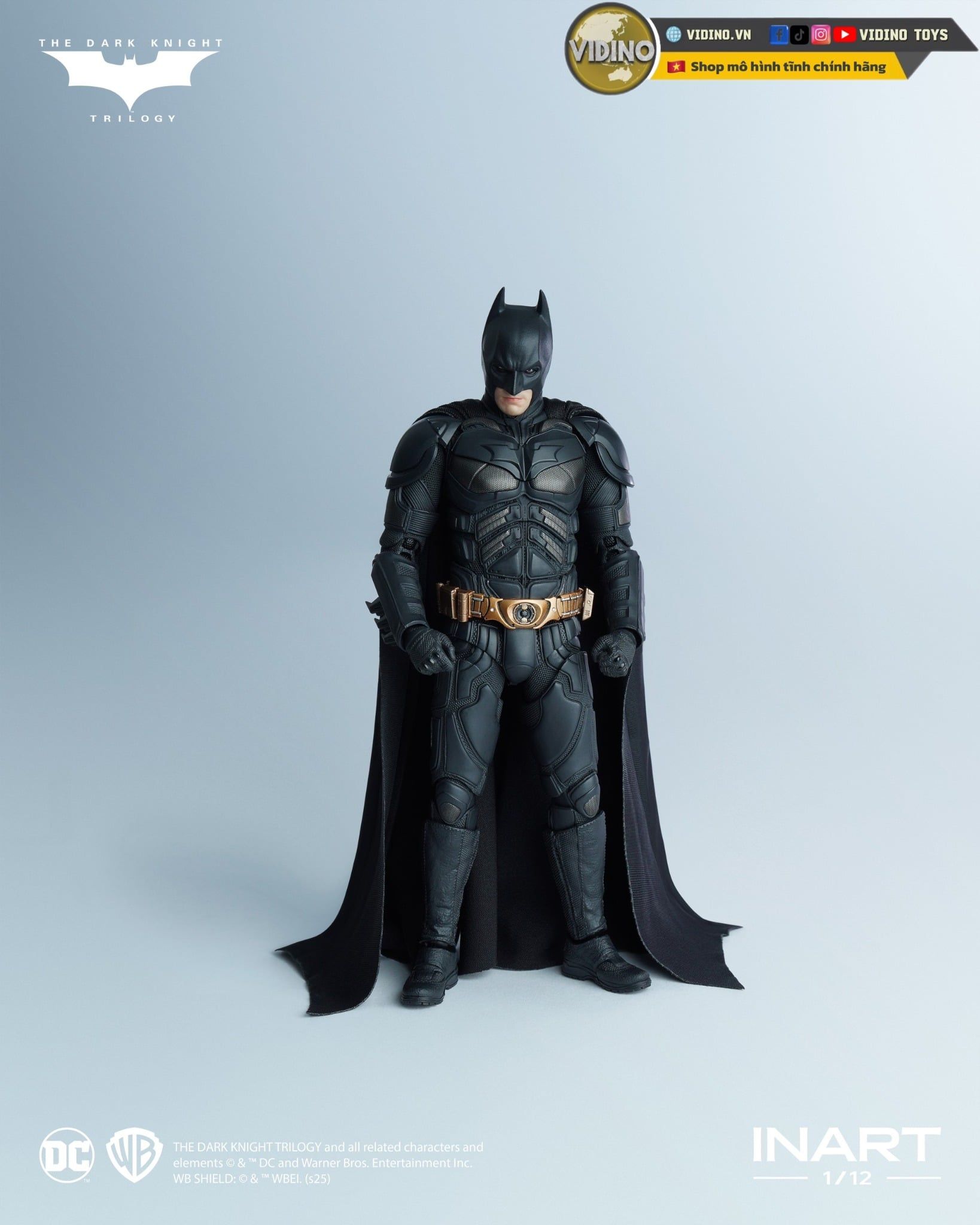  Mô hình Batman The dark Knight Rises Inart 1/12 figure. 