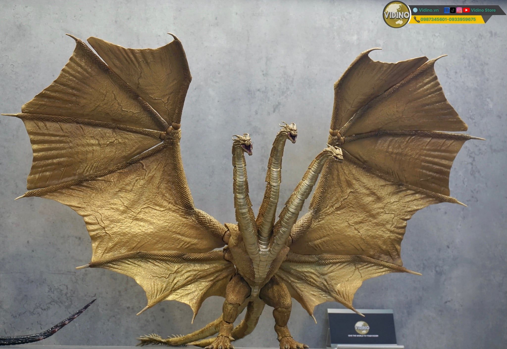  Mô hình 14inch King Ghidorah Gravity Beam Hiya toys 