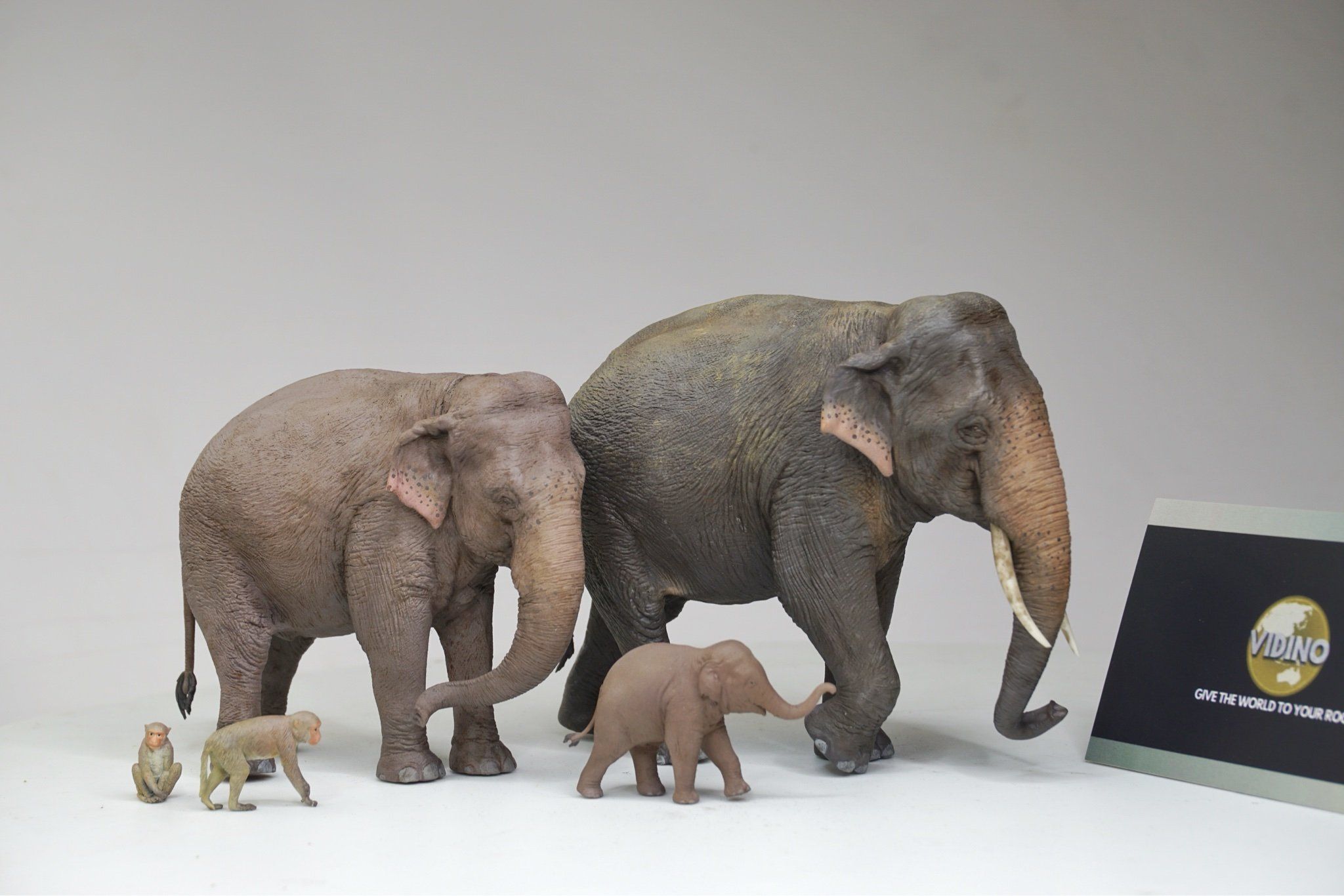  Mô hình động vật voi châu á Declay studio tỷ lệ 1/35 & 1/18. 