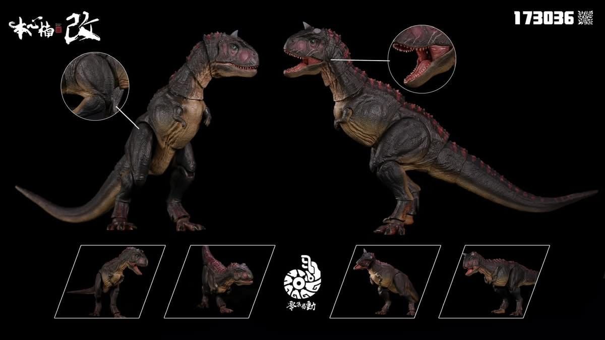  Mô hình Carnotaurus 3.0 khớp jurassic world nanmu benxin. 