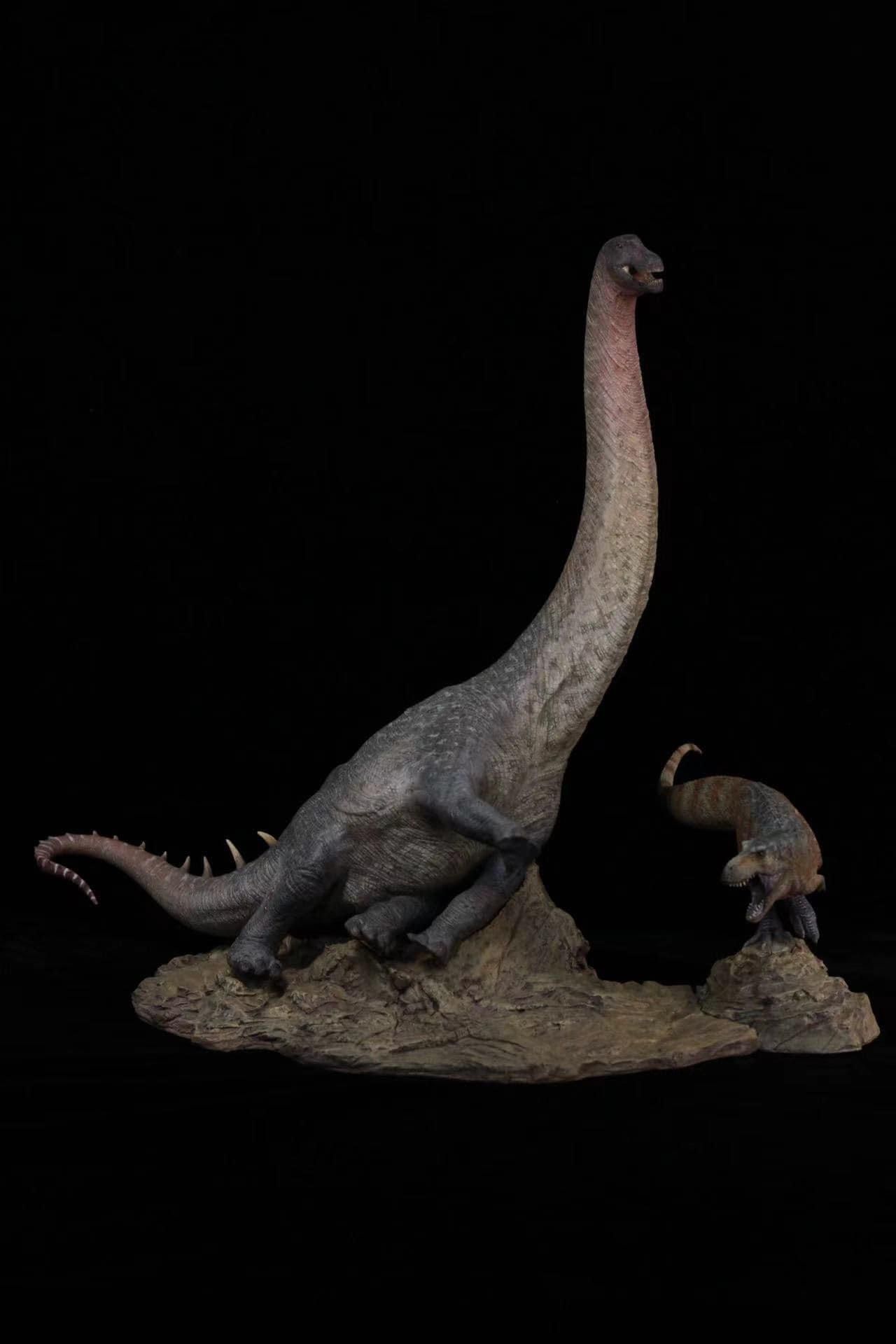  Mô hình trận chiến giữa 2 loài alamosaurus vs tyranosaurus by sensen studio 