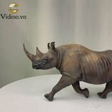  Mô hình động vật tê giác đen hãng Dafei tỷ lệ 1/15. 