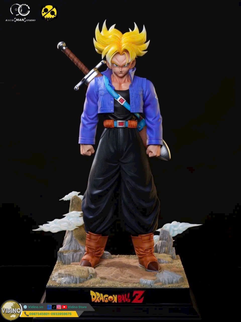  Mô hình Trunks dragonball 2% x Richman studio. 