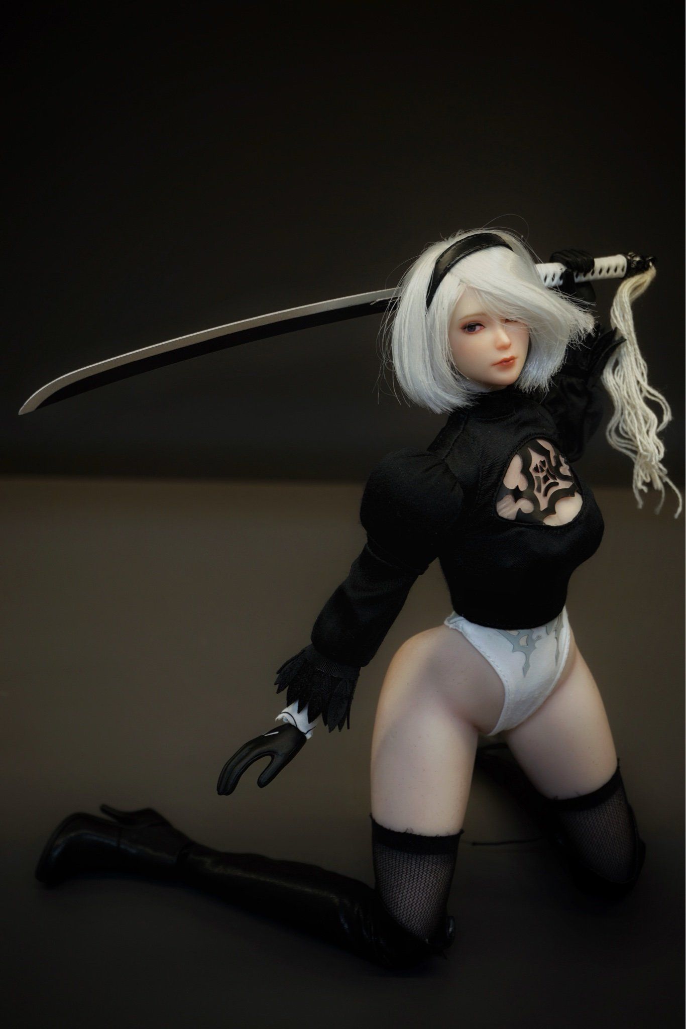  Mô hình 2B playtoys P021 Nier action figure 1/6. 