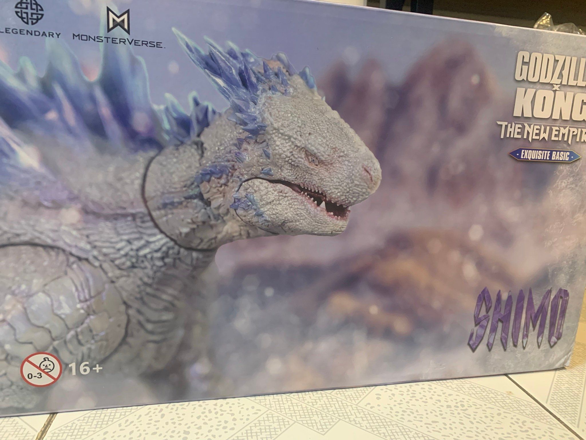  Mô hình 6inch Shimo Godzilla x Kong New Empire 2024 Hiya toys. 