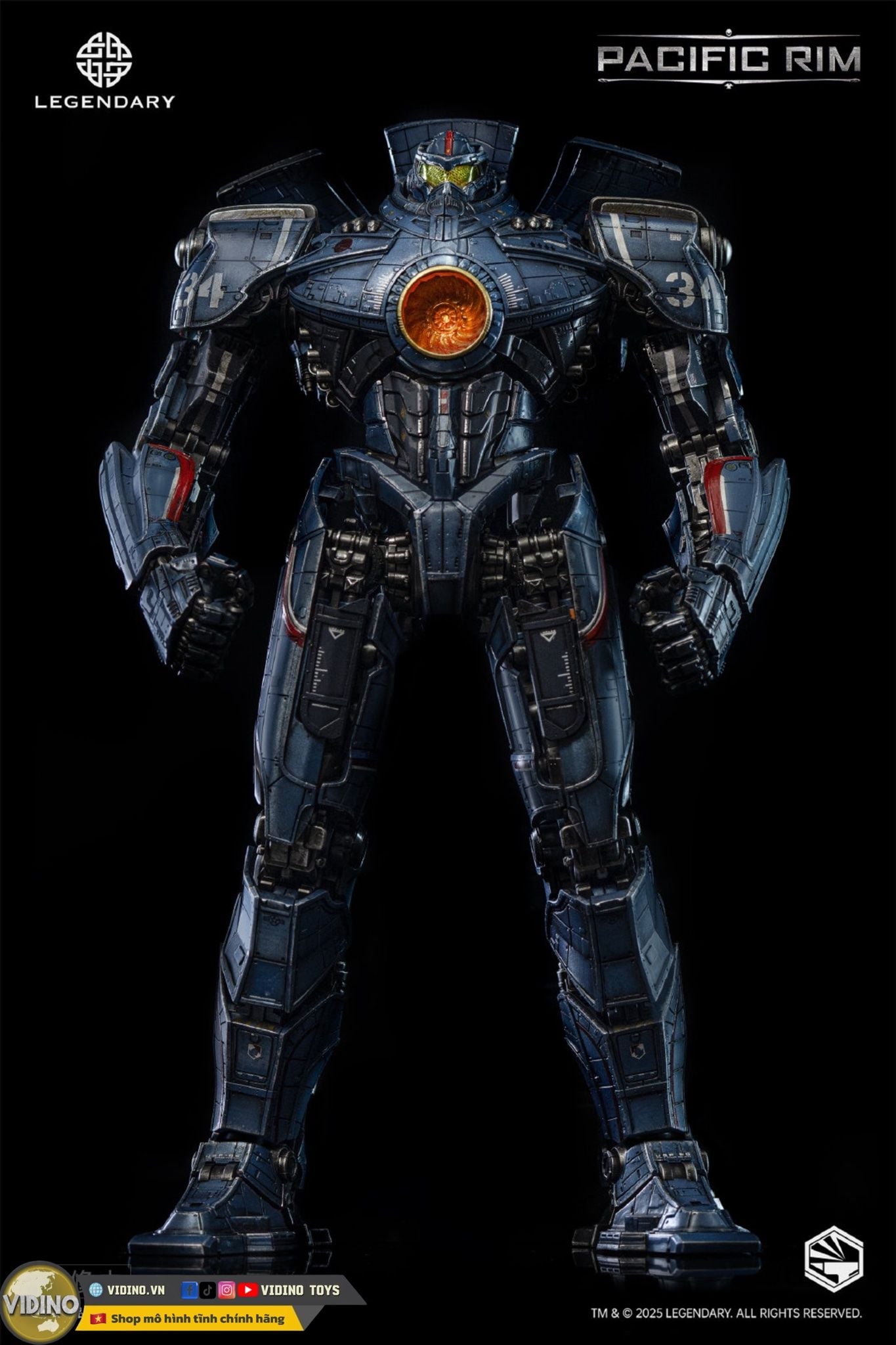  Mô hình Gipsy danger  heavy mecha infinity studio. 