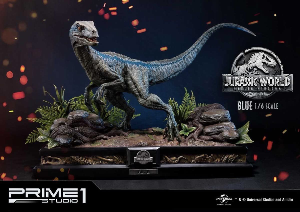  Mô hình khủng long Velociraptor Blue Prime 1 Studio tỷ lệ 1:6 