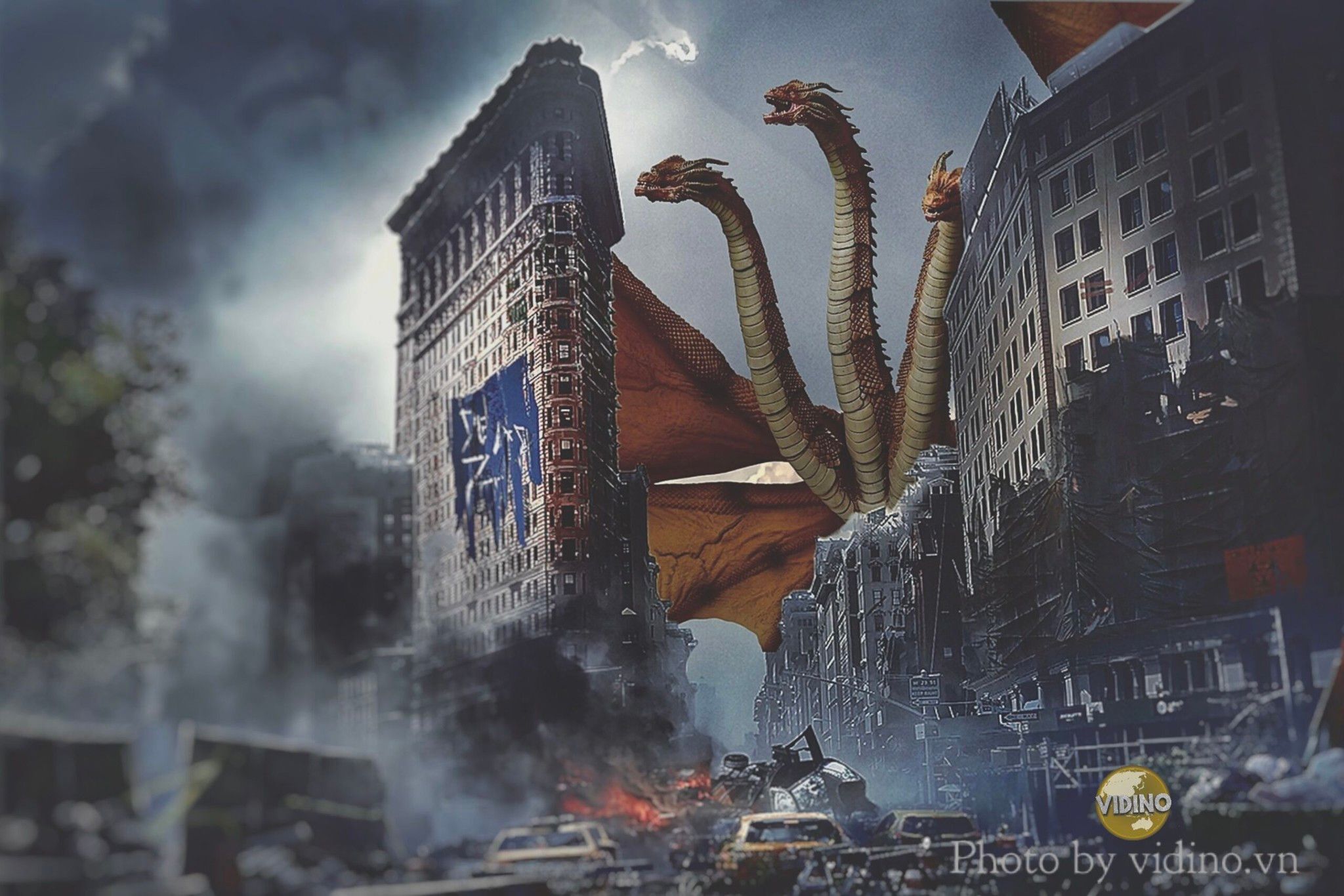  Mô hình 14inch King Ghidorah chính hãng Hiya toys 