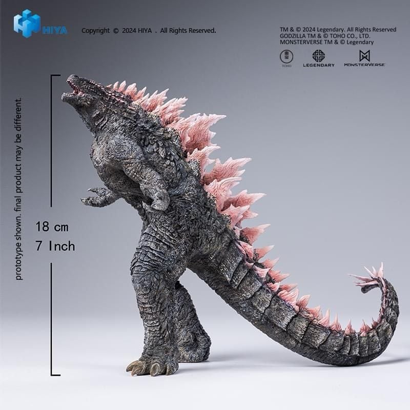  Mô hình Godzilla Pink evolved New Empire hiyatoys ( GxK) 