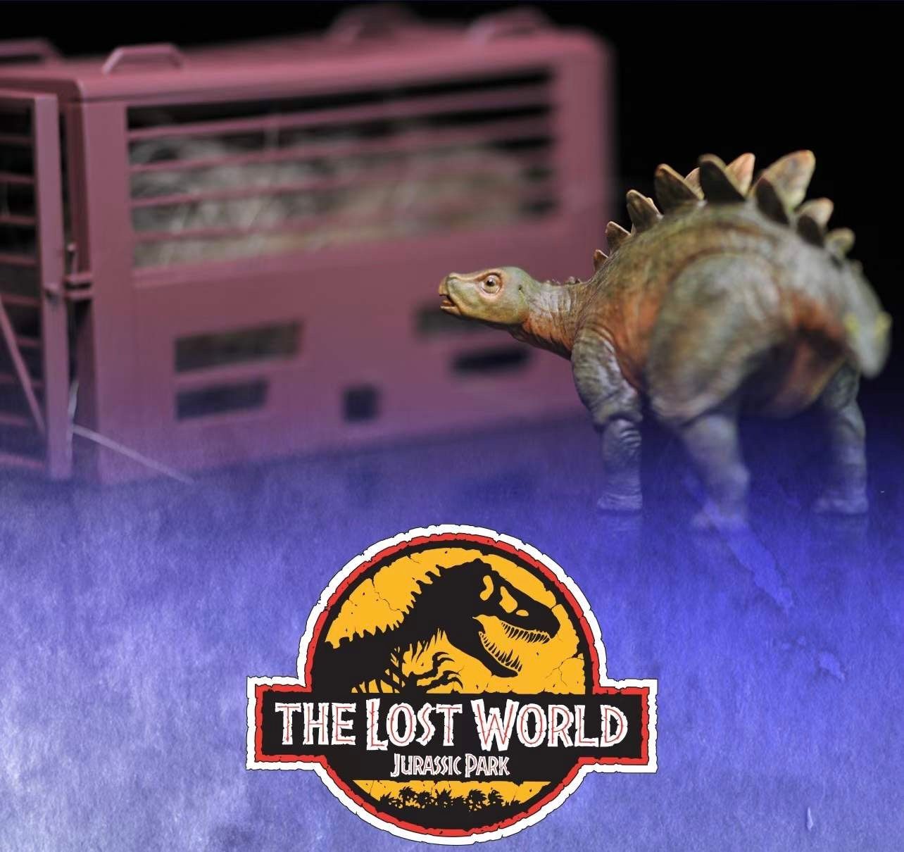  Mô hình loài Stegosaurus baby trong phim jurassic park The lost world hãng Dino dream studio. 