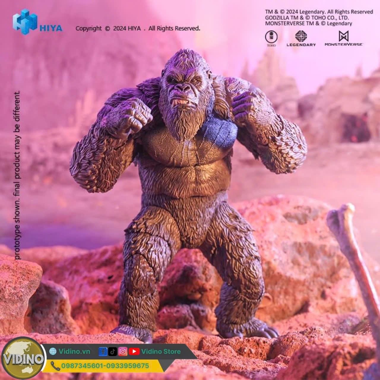  Mô hình Kong 2024 Gxk New Empire Hiyatoys 