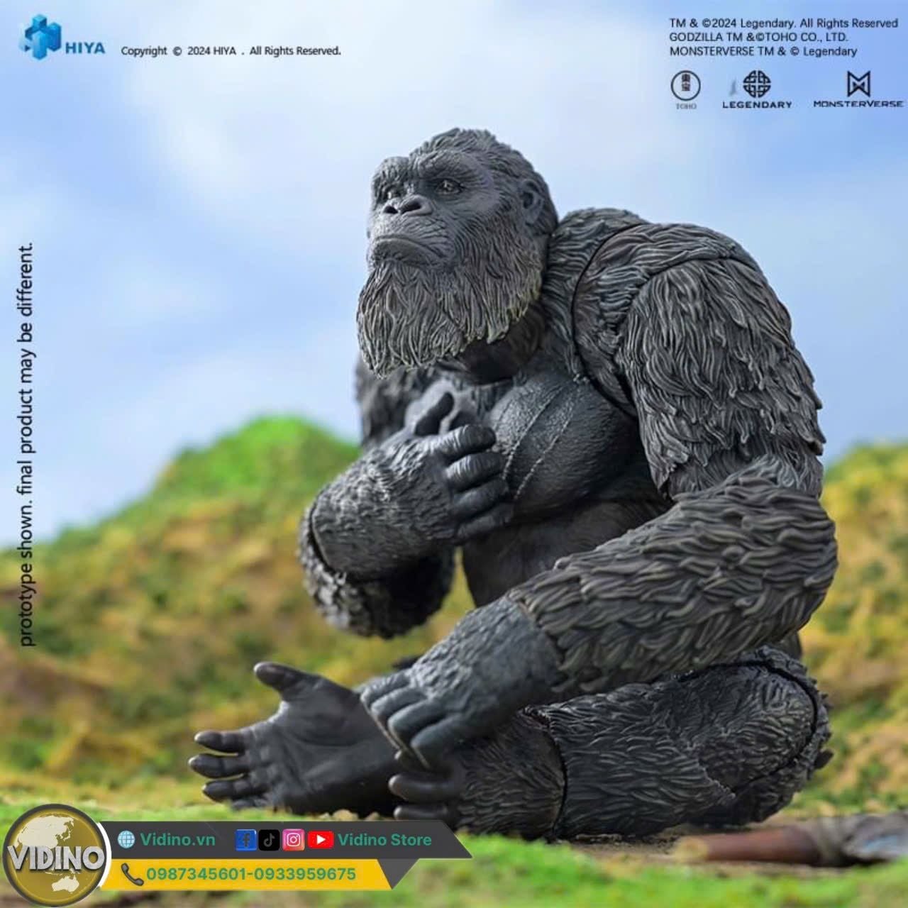  Mô hình Kong 2024 Gxk New Empire Hiyatoys 