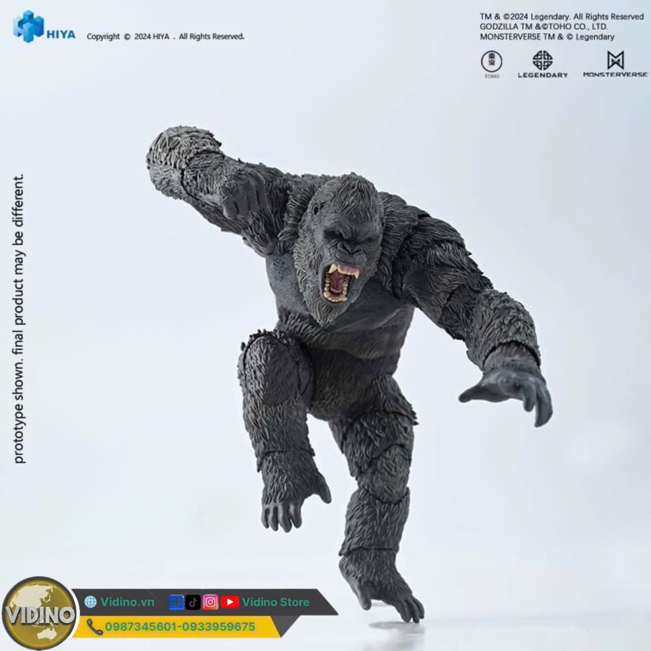  Mô hình Kong 2024 Gxk New Empire Hiyatoys 