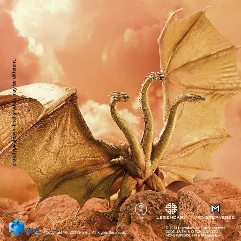 Mô hình 14inch King Ghidorah Gravity Beam Hiya toys 