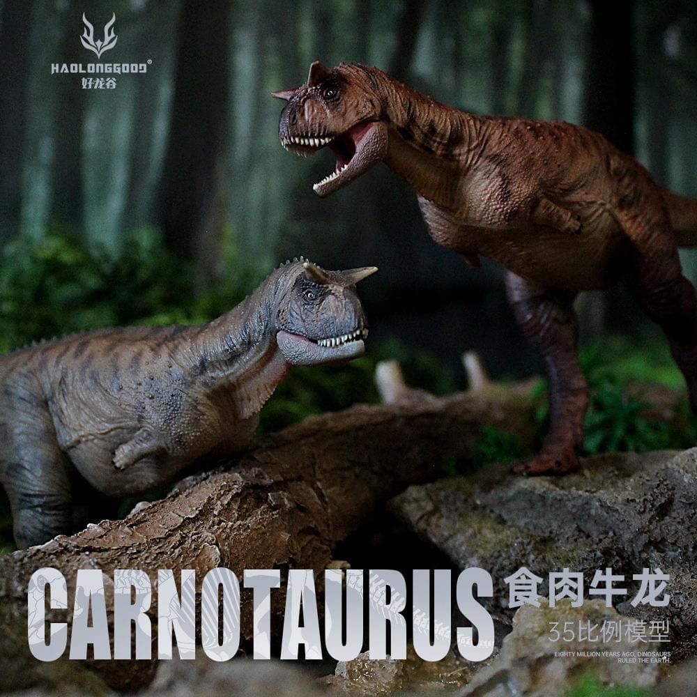  Mô hình khủng long Carnotaurus hãng Haolonggood tỷ lệ 1/35 