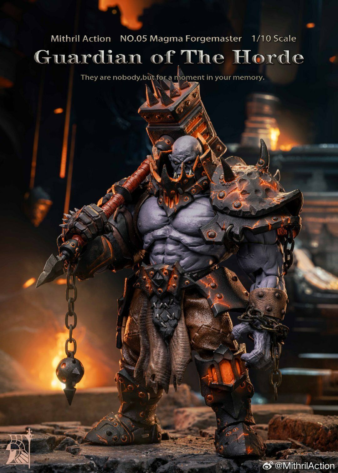  Mô hình Guardian of the Horde 05 Mithril action studio 