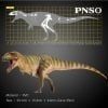  Mô hình khủng long Carcharodontosaurus hãng PNSO 