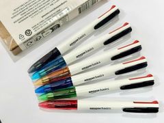 Combo 3 Hộp - 6 chiếc bút bi 4 màu/hộp Amazon Basics