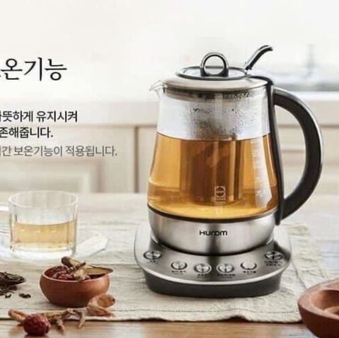 Ấm pha trà - Chưng yến Hurom ( Tea Master TM-P02FSS)