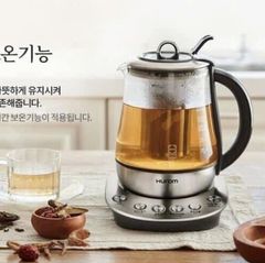 Ấm pha trà - Chưng yến Hurom ( Tea Master TM-P02FSS)