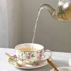 Bộ ấm trà sứ xương Hoàng Gia UK
