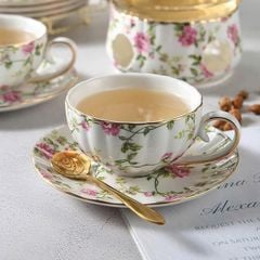 Bộ ấm trà sứ xương Hoàng Gia UK