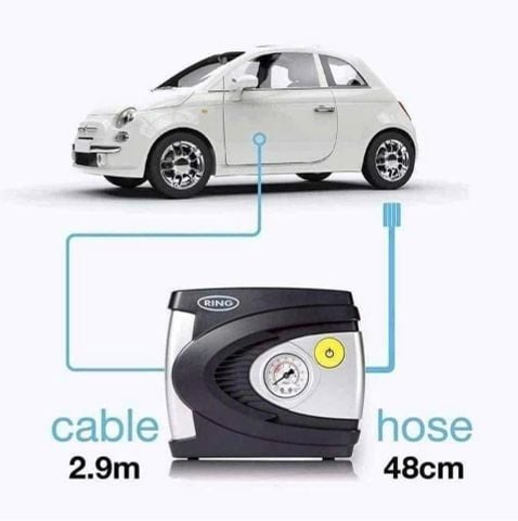 Bơm ô tô mini tự động Ring RAC610
