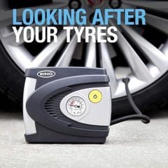 Bơm ô tô mini tự động Ring RAC610