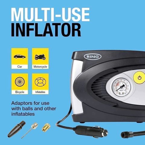Bơm ô tô mini tự động Ring RAC610