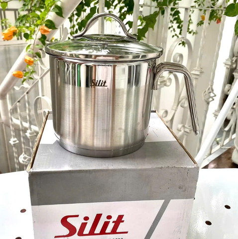 Ca nấu mì, đun sữa Silit Đức có nắp