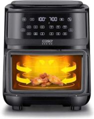 Nồi chiên không dầu kèm hấp hơi nước CASO Airfry & Steam 700 màu đen