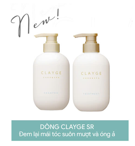 Dầu gội và dầu xả Clayge SR và M
